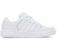 K-Swiss Court Palisades - Zapatillas para mujer, color blanco y gris