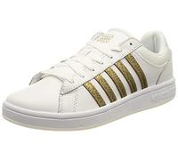 K-Swiss Court Winston - Zapatillas para mujer, color blanco y negro
