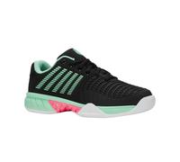 K-Swiss Express Light 3 Carpet, Zapatos de Tenis Mujer, Negro neón Menta neón Rosa Pastel, 41.5 EU