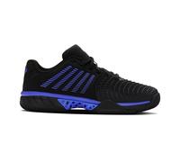K-Swiss Zapatillas de Tenis Express Light 3 Clay para Hombre, Color Negro/Azul Brillante, Talla 43 EU