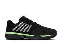 K-Swiss Express Light 3 Clay Tenis para Hombre, Negro Suave Verde Neón, 49 EU