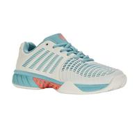 K-Swiss Express Light 3, Tenis Shoe Mujer, Blanc De Blanc Nile Blue Desert Flower, 41.5 EU