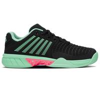 K-Swiss Express Light 3, Zapatos de Tenis Mujer, Negro neón Menta neón Rosa Pastel, 42 EU
