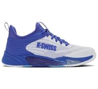 K-Swiss Hombre Hipercourt Pinnacle Zapatillas de Tenis, White Dazzling Blue Baltic Sea, 42.5 EU