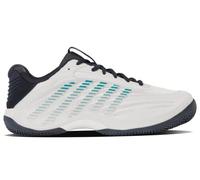 K-Swiss Hypercourt Express 3 ClayTenis para Hombre, Blanc De Blanc Carbon Baltic, 44 EU