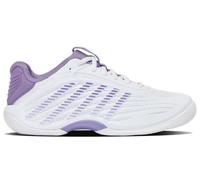 K-Swiss Hypercourt Express 3 - Zapatillas de Tenis para Mujer, Color Blanco/Morado/Falda Lunar, Talla 42 EU