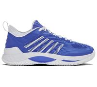 K-Swiss Hypercourt Supreme 2 Clay Tennis Shoe, Dazzling Blue/White/Baltic Sea, 43 EU