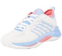 K-Swiss Hypercourt Supreme 2 HB, Tenis Shoe Mujer, Bright White Open Air Strawberry Ice, 38 EU