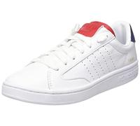 K-Swiss Lozan Klub LTH - Zapatillas deportivas para hombre, WHT/Samba/Peacot, 42,5 EU