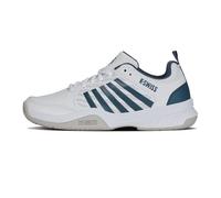 K-Swiss Men's Court Express 2 Tennis Shoe, White Stargazer Vapor Blue, 42 EU