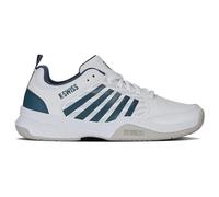 K-Swiss Men's Court Express 2 Tennis Shoe, White Stargazer Vapor Blue, 45 EU