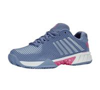 K-Swiss Men's Hypercourt Express 2 HB Tennis Shoe, Infinity Blue Blush Carmine Rose, 40 EU