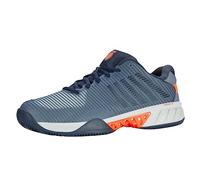 K-Swiss Men's Hypercourt Express 2 HB Tennis Shoe, Windward Blue Orion Blue Scarlet Ibis, 41.5 EU
