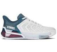 K-Swiss Men's Ultrashot 4 Tennis Shoe, White Stargazer Neon Blaze, 45 EU