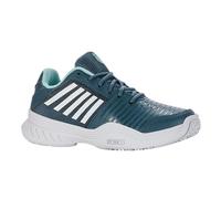 K-Swiss Performance Court Express Omni, Zapatos de Tenis, Indian Teal/White/Aqua Splash, 33 EU