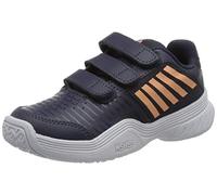 K-Swiss Performance Court Express Strap Omni Tennisschuh, Graystone/Peach Nectar/White, 33 EU