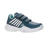 K-Swiss Performance Court Express Strap Omni, Zapatos de Tenis, Indian Teal/White/Aqua Splash, 29.5 EU