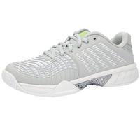K-Swiss Performance Express Light 3, Zapatos de Tenis Mujer, Gray Violet/White/Lime Green, 37.5 EU