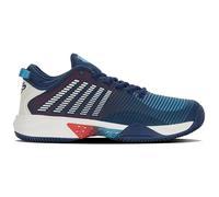 K-Swiss Performance Hypercourt Supreme HB, Zapato de Tenis Hombre, Blue Opal/Blanc de Blanc/Lollipop, 44.5 EU