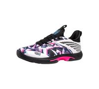 K-Swiss Performance Speedtrac Padel, Zapatos de Tenis Hombre, White/Black/Neon Pink, 41 EU