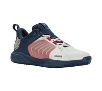 K-Swiss Performance - ULTRASHOT Team, Zapato de Tenis, Blanc de Blanc/Blue Opal/Lollipop,