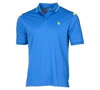 K-Swiss Polo para Hombre de Back-Court, Hombre, 101285-426-S, Azul, Small