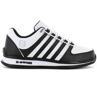 K-Swiss Rinzler - Zapatillas para hombre, color blanco, blanco y negro, talla 49 EU