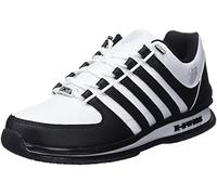 K-Swiss Rinzler - Zapatillas para hombre, color blanco, blanco y negro, talla 45 EU