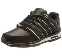 K-Swiss Rinzler Leather - Hombre Sneakers Negros 01235-002 Zapatos De Ocio NUEVO