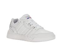 K-Swiss SI-18 Rival - Zapatillas Deportivas para Hombre, Color Blanco Nieve, Azul Marino y Rojo, Talla 39 EU, Blanco Nieve Azul Marino Rojo, 39 EU