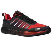 K-Swiss Ultra Court Padel, Tenis Shoe Hombre, Black Anthracite Sanyo Red, 45 EU