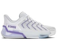 K-Swiss Ultrashot 4 Clay, Tenis Shoe Mujer, White Lunar Rock Purple Haze, 41.5 EU