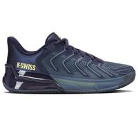 K-Swiss Ultrashot 4 Clay, Zapatos de Tenis Hombre, Vintage Indigo Naval Academy Luminary Green, 41 EU