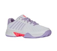 K-Swiss Women's Express Light 3 Tenis Shoe, Wht Orchidpetal Nblaze, 37.5 EU