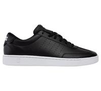 K-Swiss Zapatillas Court Balboa para Hombre, Color Blanco/Blanco/Gris y melocotón, Talla 42,5 EU, White Cap Gray Peach Cobbler, 42.5 EU