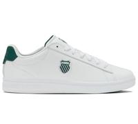 K-Swiss Zapatillas Court Shield II para Hombre, Color Blanco, Talla 43 EU, Blanco, 43 EU