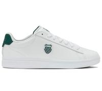 K-Swiss Zapatillas Court Shield II para Hombre, Color Blanco, Talla 44.5 EU, Blanco, 44.5 EU