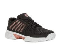 K-Swiss Express Light 3 HB, Zapatillas de Tenis Mujer, Black Steel Gray Rose Gold, 38 EU