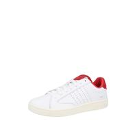 K-Swiss Lozan Klub LTH - Zapatillas Deportivas para Hombre, Color Blanco, Rojo y Blanco, Talla 40 EU, White Mars Red Snow White, 40 EU