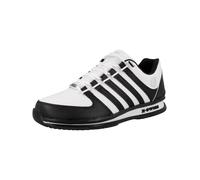K-Swiss Rinzler - Zapatillas para hombre, color blanco, blanco y negro, talla 43 EU