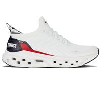 K-Swiss Zapatillas Deportivas para Hombre, Color Blanco, Azul Marino y Rojo, Talla 43 EU, Blanco Marino Rojo, 43 EU