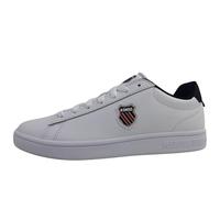 K-Swiss Zapatillas para Hombre Court Shield II, Wht Peacot Smba Red, 44.5 EU