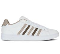 K-Swiss Zapatillas para Hombre Court Tiebreak II, WH/TAUP/tek/JURSCGLD, 41 EU, WH Taup tek Jurscgld, 41 EU