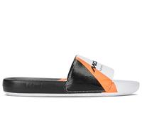 K-Swiss Zapatillas Slide SNDL X MCLAREN para mujer, color blanco/negro/papaya, talla 41 EU, Wht Black Papaya, 41 EU