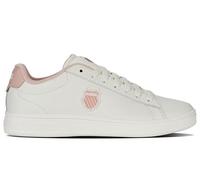 K-Swiss Zapatos de Cuero Court Shield II, Color Blanco, Plateado, S Wht Cameoros S Wht, 39 EU