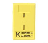 K tipo mini conector del soporte del panel del zócalo del enchufe del termopar que apoya señales de alta temperatura para los usos industriales de la automatización