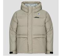 K-WAY Plumífero con capucha LE VRAI 4.0 AURELE HEAVY WARM. Color Caqui Claro