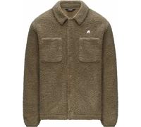 K-Way - Cameron Sherpa Polar Green Army/Green Army - Talla S - Caqui Caqui S