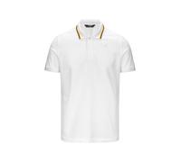 K-Way - Camisa Polo de Algodón Blanco con Logo - Tops - Hombre - Blanco - M -