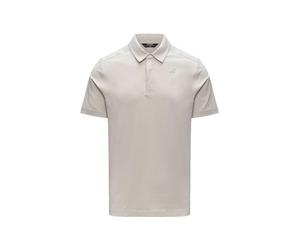 K-Way Camiseta 'K-WAY VIGGO LT STRETCH JERSEY SLIM T-Shirt e Polo' beige S EUR